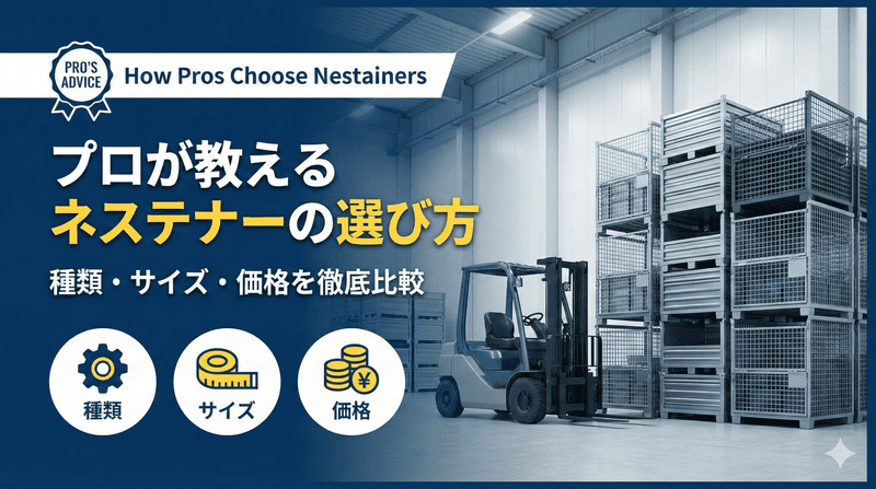 プロが教えるネステナーの選び方｜種類・サイズ・価格を徹底比較